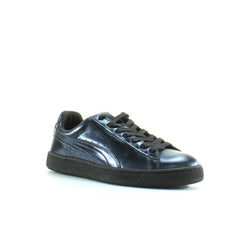 Puma Basket Creepers Womens Metallic Black/Indigo Trainers