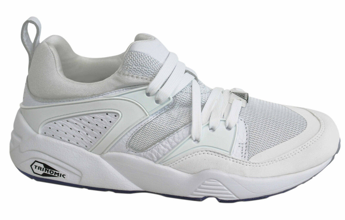 Puma BOG Blaze Of Glory Reflective Mens White Trainers