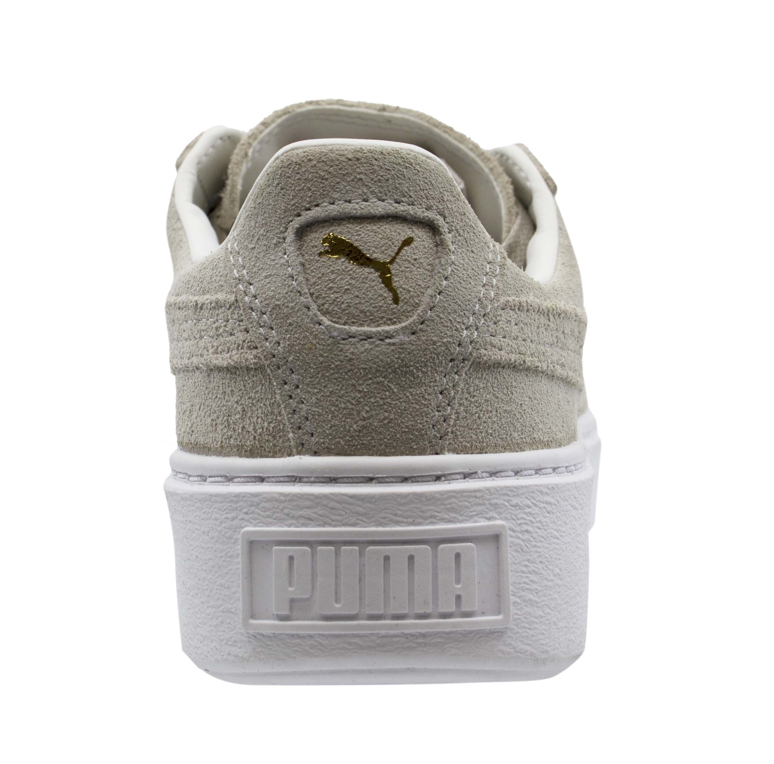 Puma Suede Platform Womens Gold Trainers