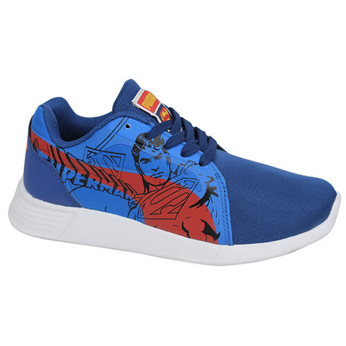 Puma ST Trainer Evo Superman JR Lace Up Blue Trainers 362240 01 B5C