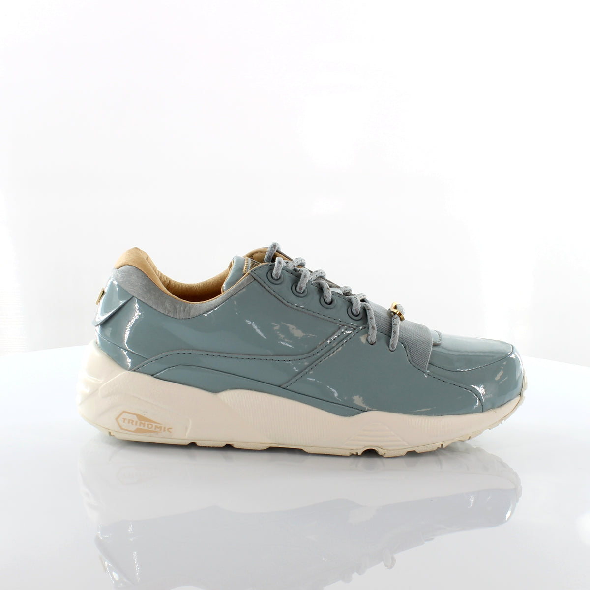 Puma R698 Women Nude Blue Trainers