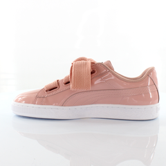 Puma Basket Heart Peach/Beige Trainers - Womens