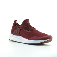 Puma Pacer Next Cage Mens Burgundy Trainers