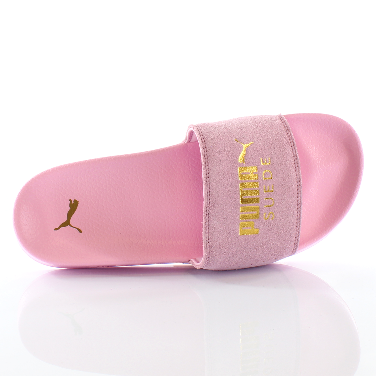 Puma Leadcat Mens Pink Sliders