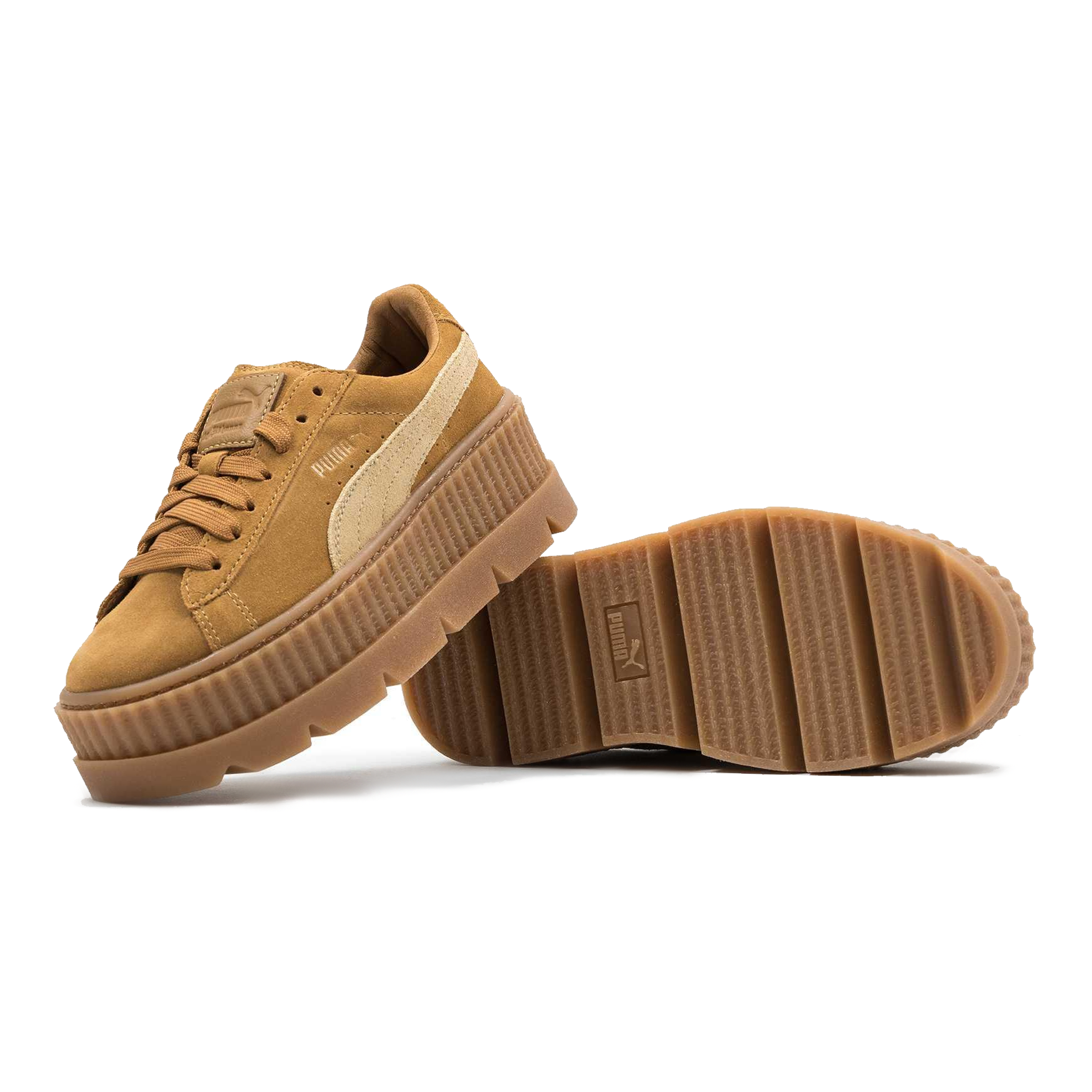 Puma x Rihanna Fenty Cleated Creeper Womens Brown Trainers