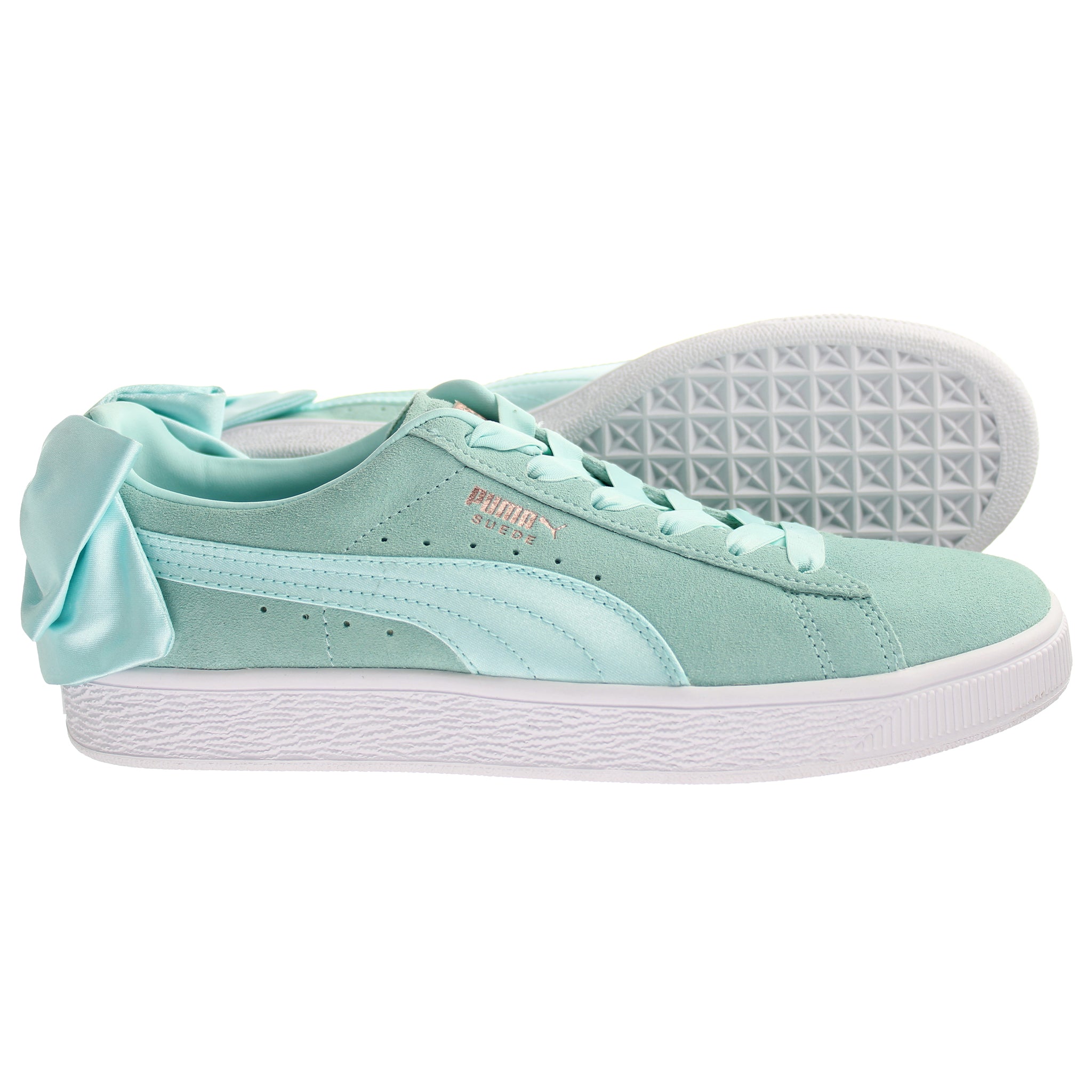 Puma Bow Island Paradise Womens Blue Trainers