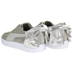 Puma Bow Womens Grey Trainers