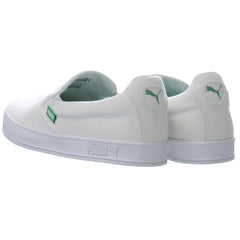 Puma Smash Vulc Mens White Plimsolls