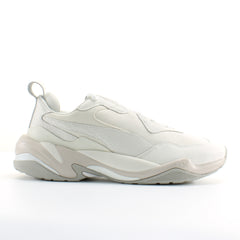 Puma Thunder Dester Mens White Leather Mens Lace Up Trainers 367997 03