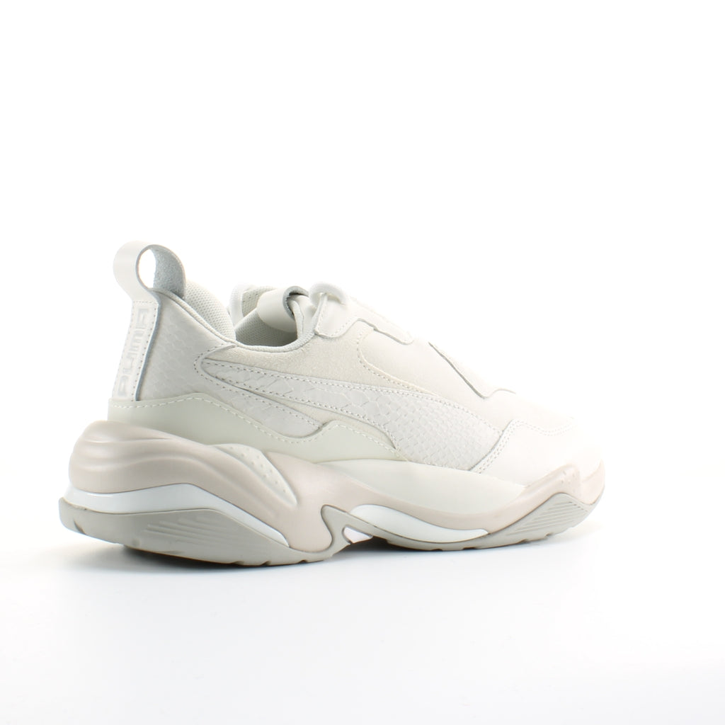 Puma Thunder Dester Mens White Leather Mens Lace Up Trainers 367997 03