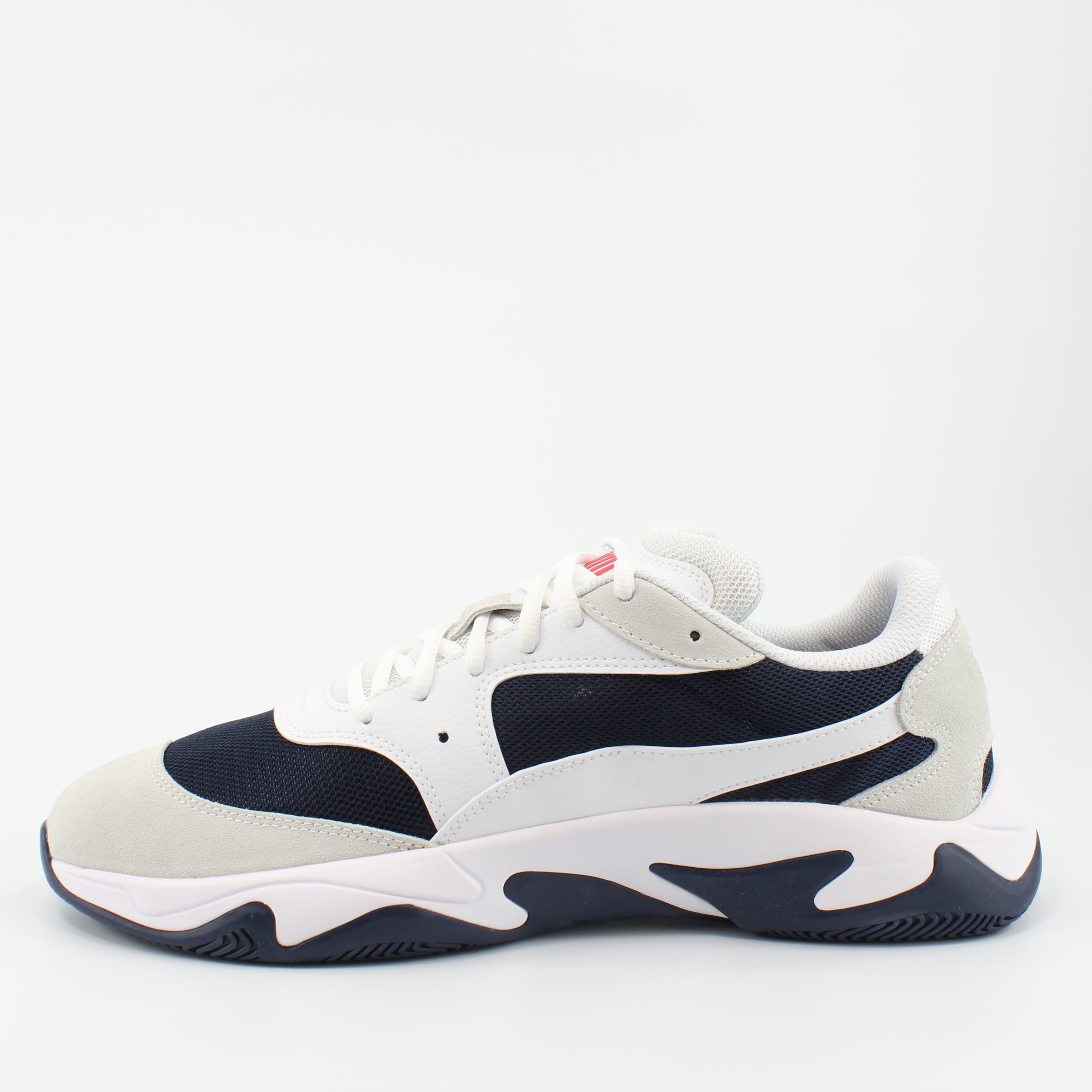 Puma Storm Adrenaline Mens White/Navy Trainers