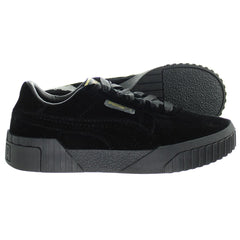 Puma Cali Velvet Womens Black Trainers