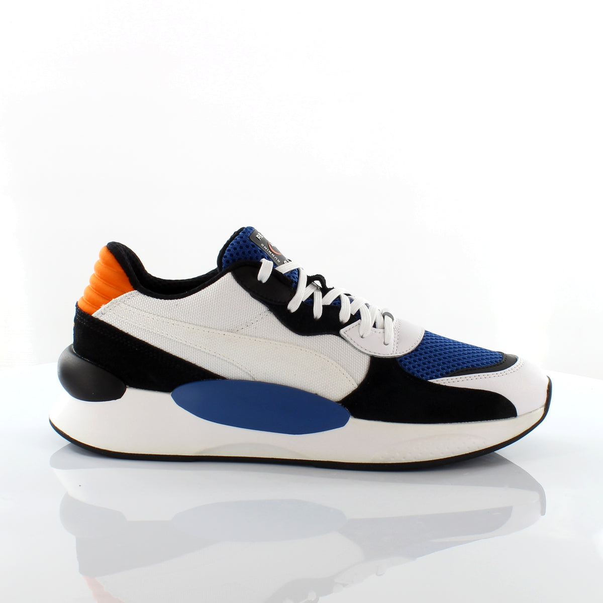 Puma RS 9.8 Cosmic White/Blue Running Trainers - Mens