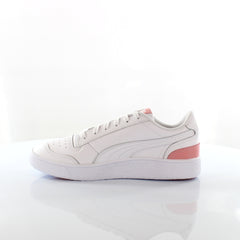 Puma x Ralph Sampson Lo White Leather Low Lace Up Mens Trainers 370846 06