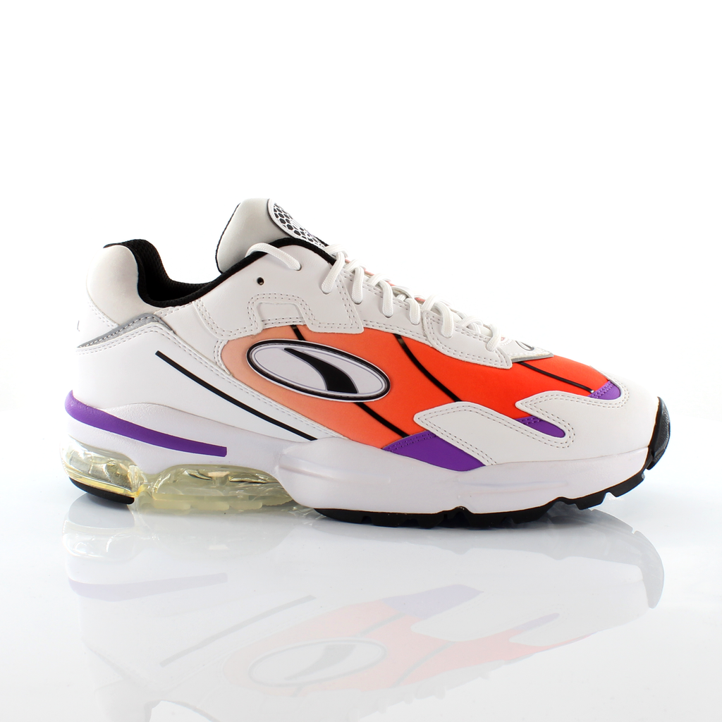 Puma Cell Ultra Fade Mens White/Orange Trainers