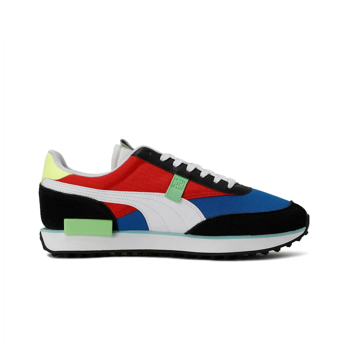 PUMA Future Rider Play On Lace-Up Multicolour Synthetic Mens Trainers 371149 23