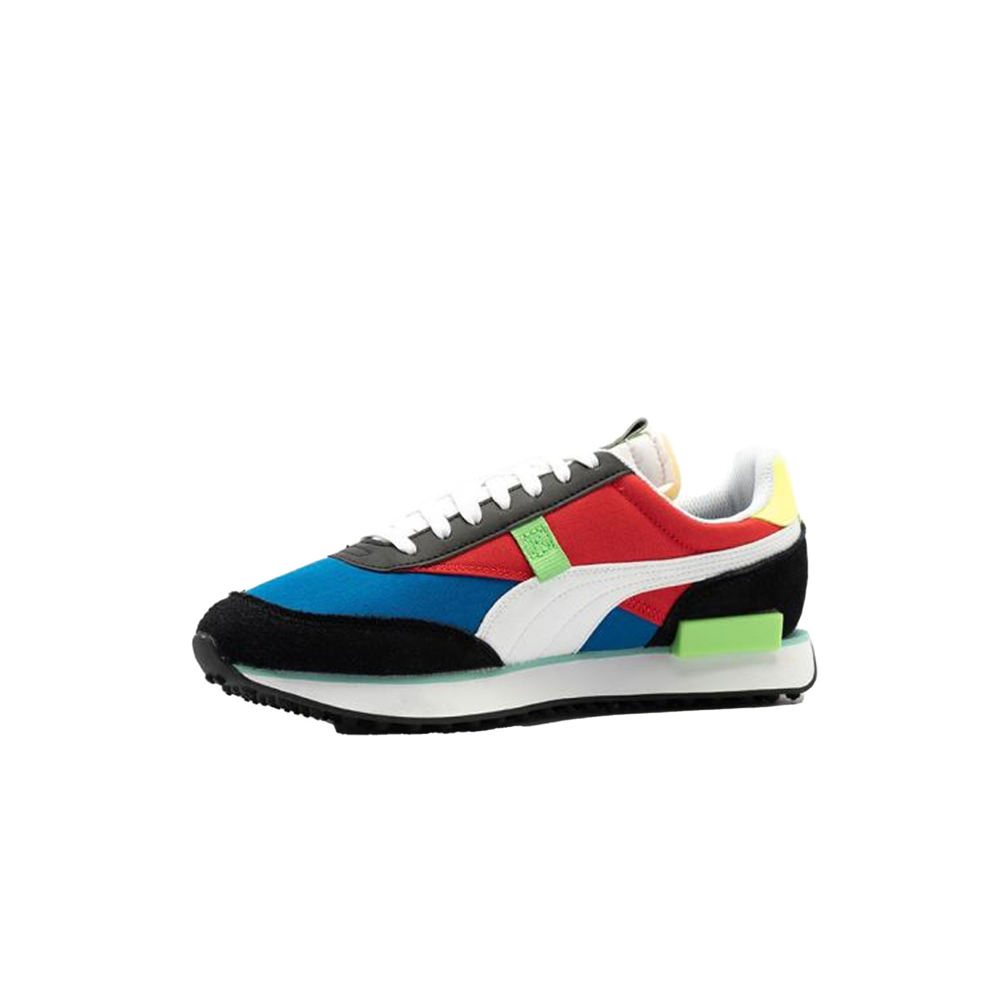 PUMA Future Rider Play On Lace-Up Multicolour Synthetic Mens Trainers 371149 23