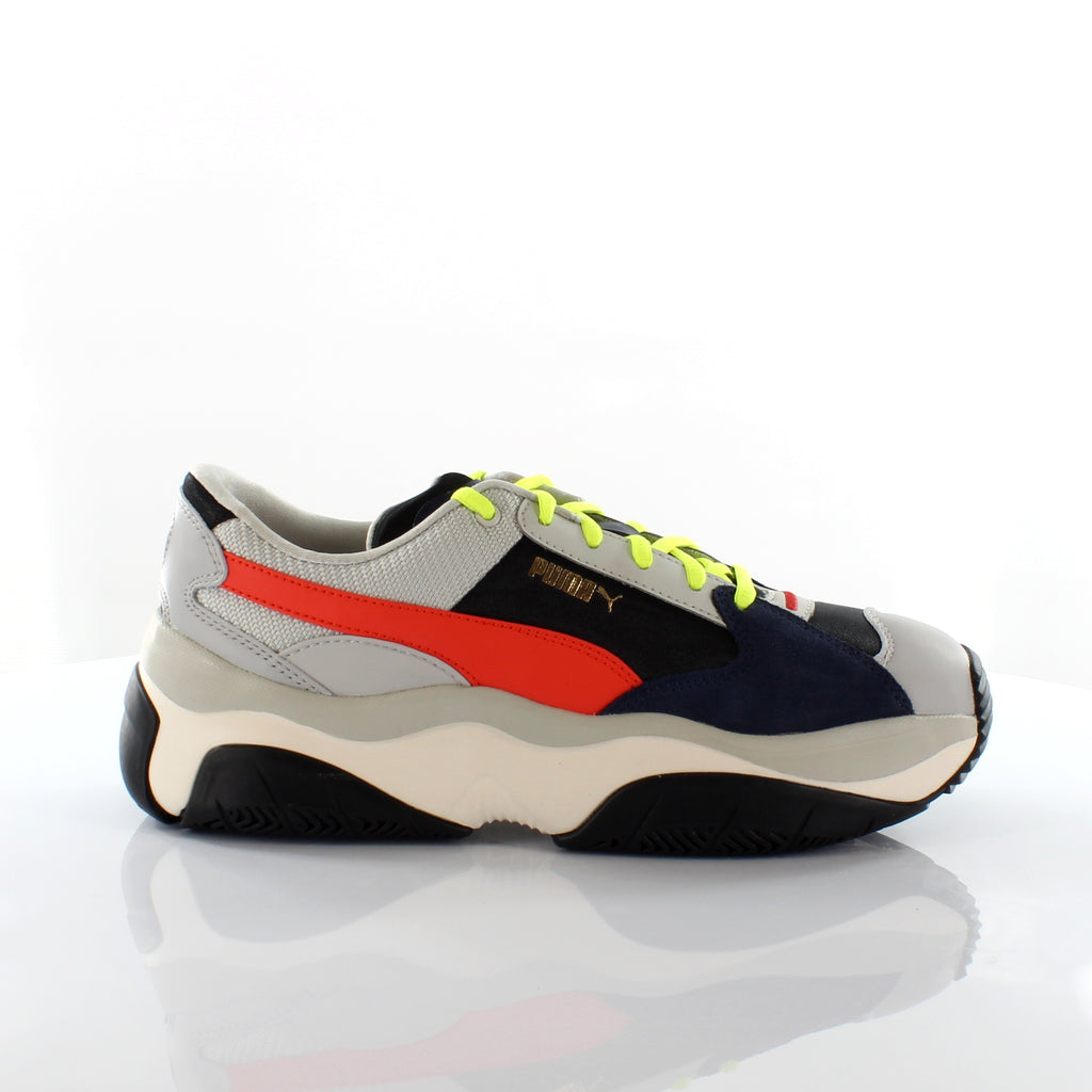 Puma Storm.Y Womens Grey/Violet Trainers