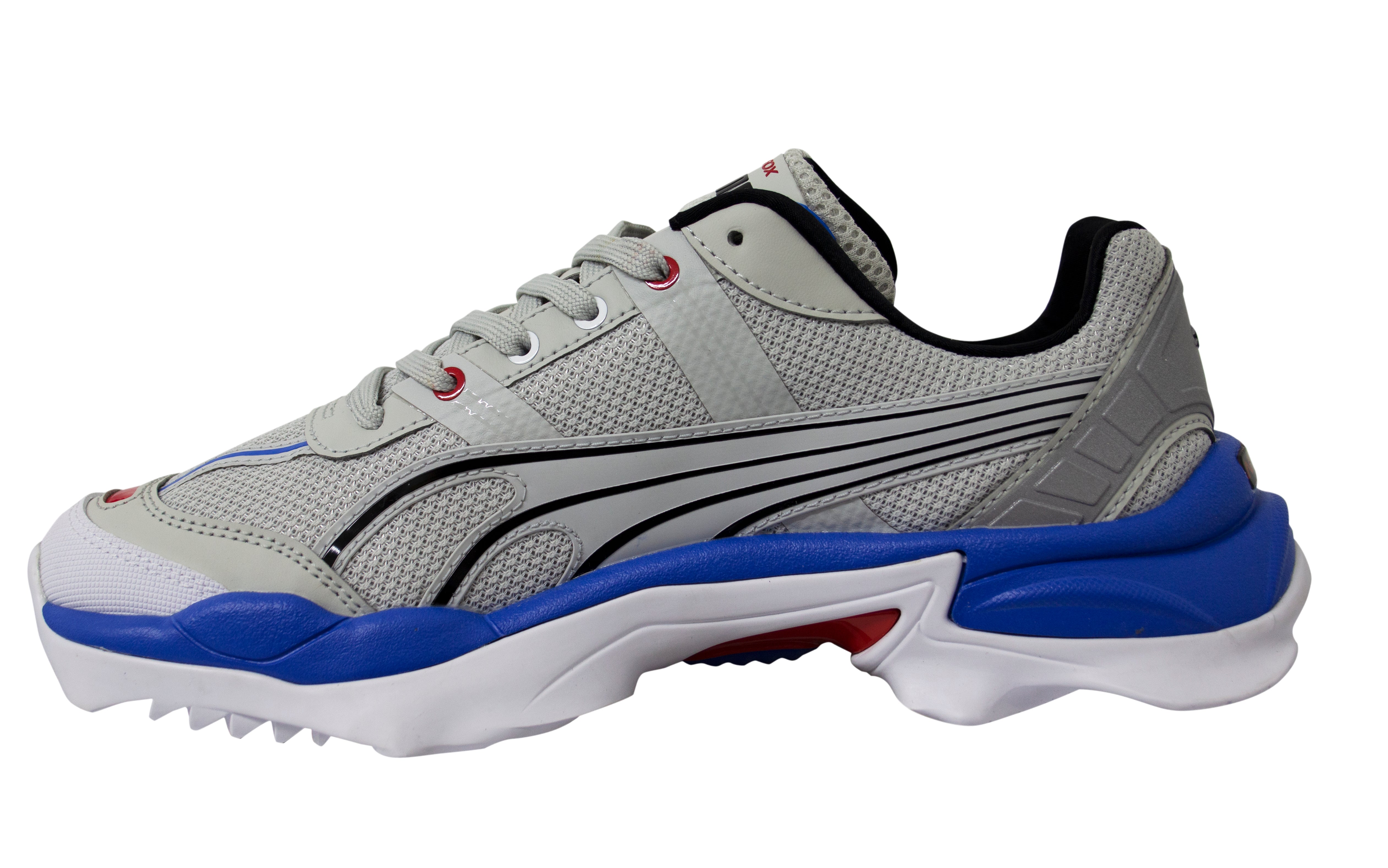 Puma Nitefox Highway Mens Silver Running Shoes