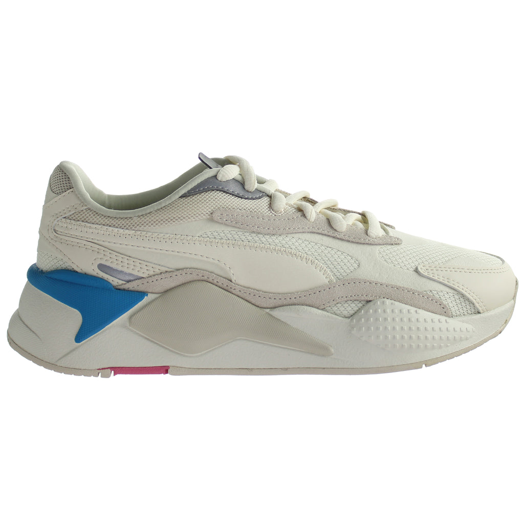 Puma RS-X3 Puzzle Mens Off White Running Shoes