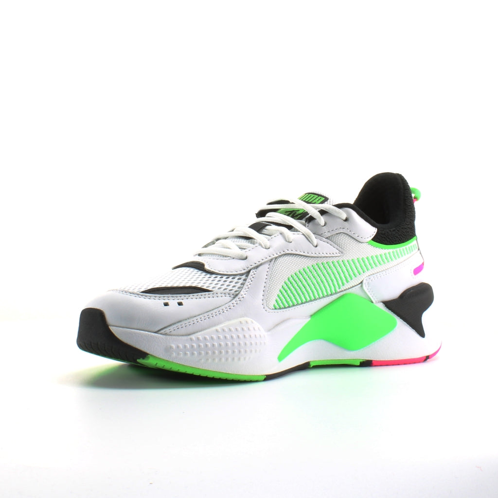 Puma RS-X Tracks MTV Mens White/Green Trainers