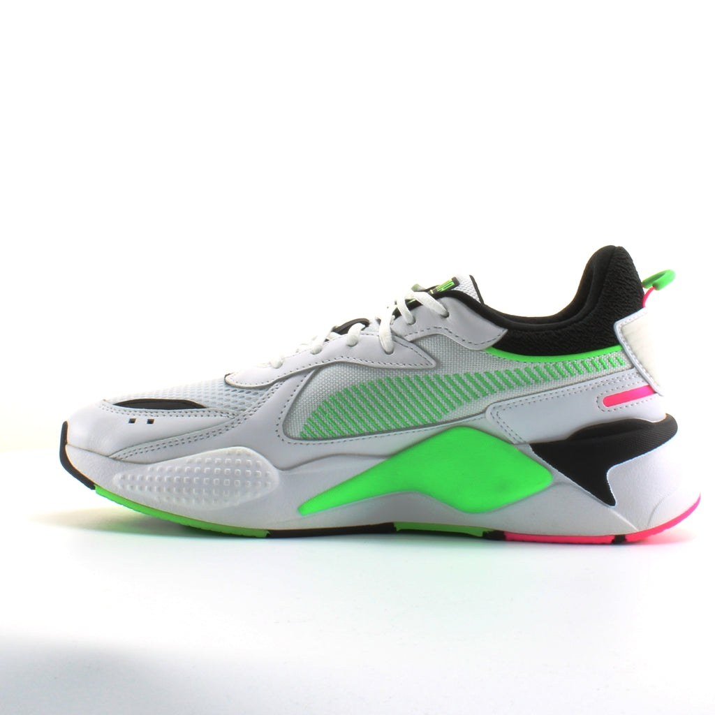 Puma RS-X Tracks MTV Mens White/Green Trainers