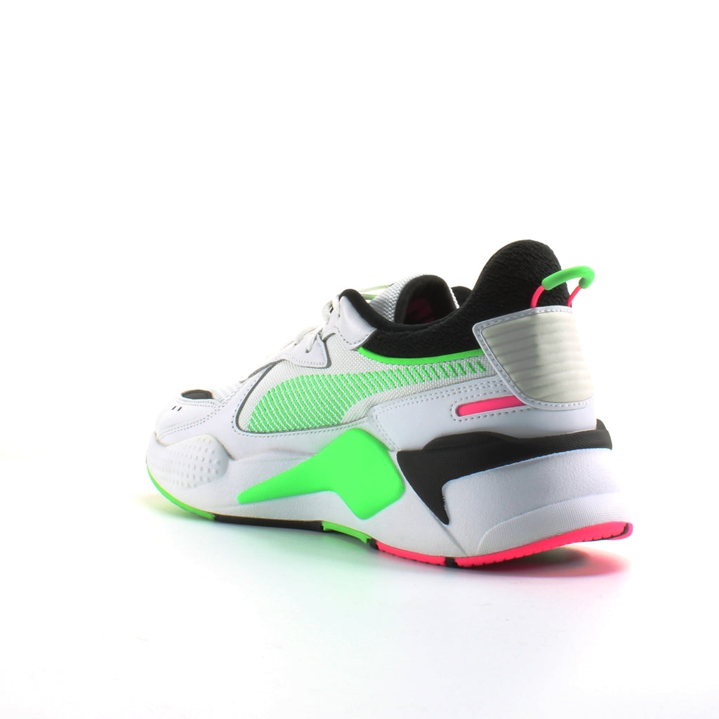 Puma RS-X Tracks MTV Mens White/Green Trainers