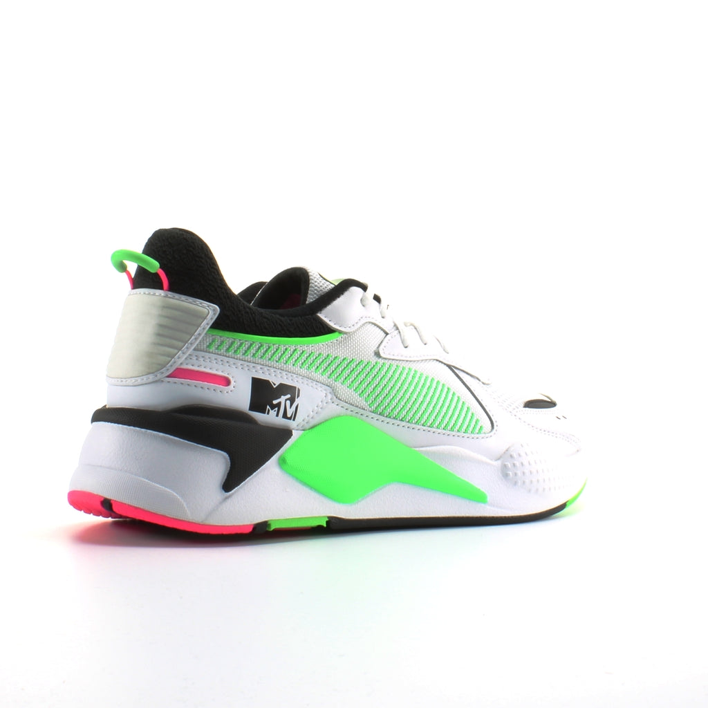 Puma RS-X Tracks MTV Mens White/Green Trainers