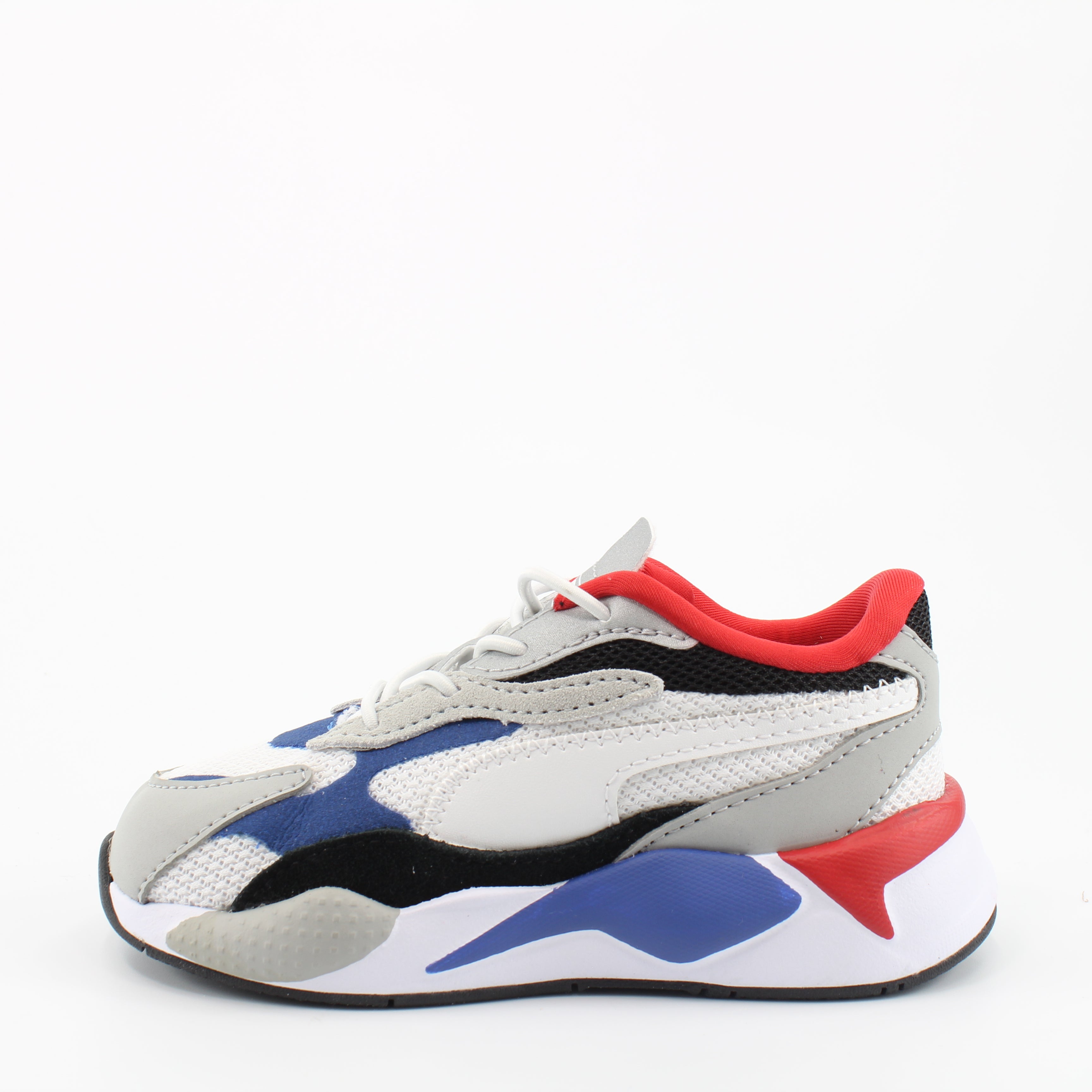 Puma RS-X Puzzle AC Kids Textile Lace Up Trainers 372359 05