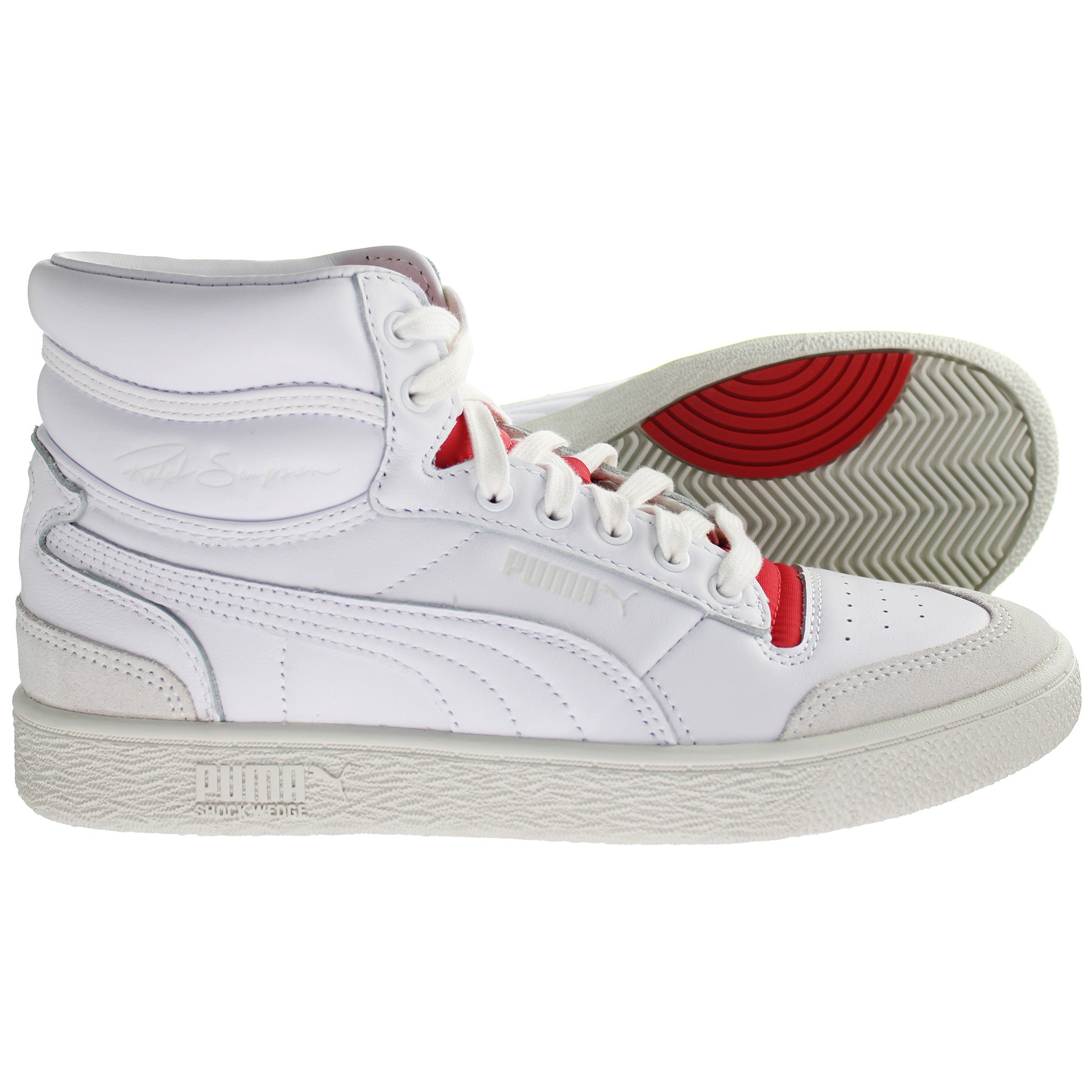 PUMA x Ralph Sampson Mid Rudolf Dasler Legacy White Mens Trainers