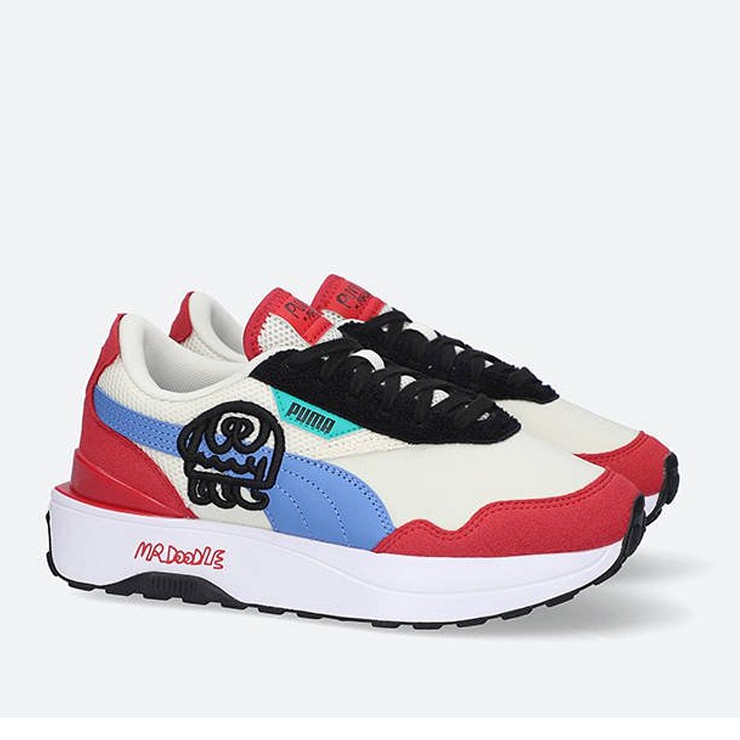 Puma x Mr Doodle Cruise Rider Multicolour Womens Trainers