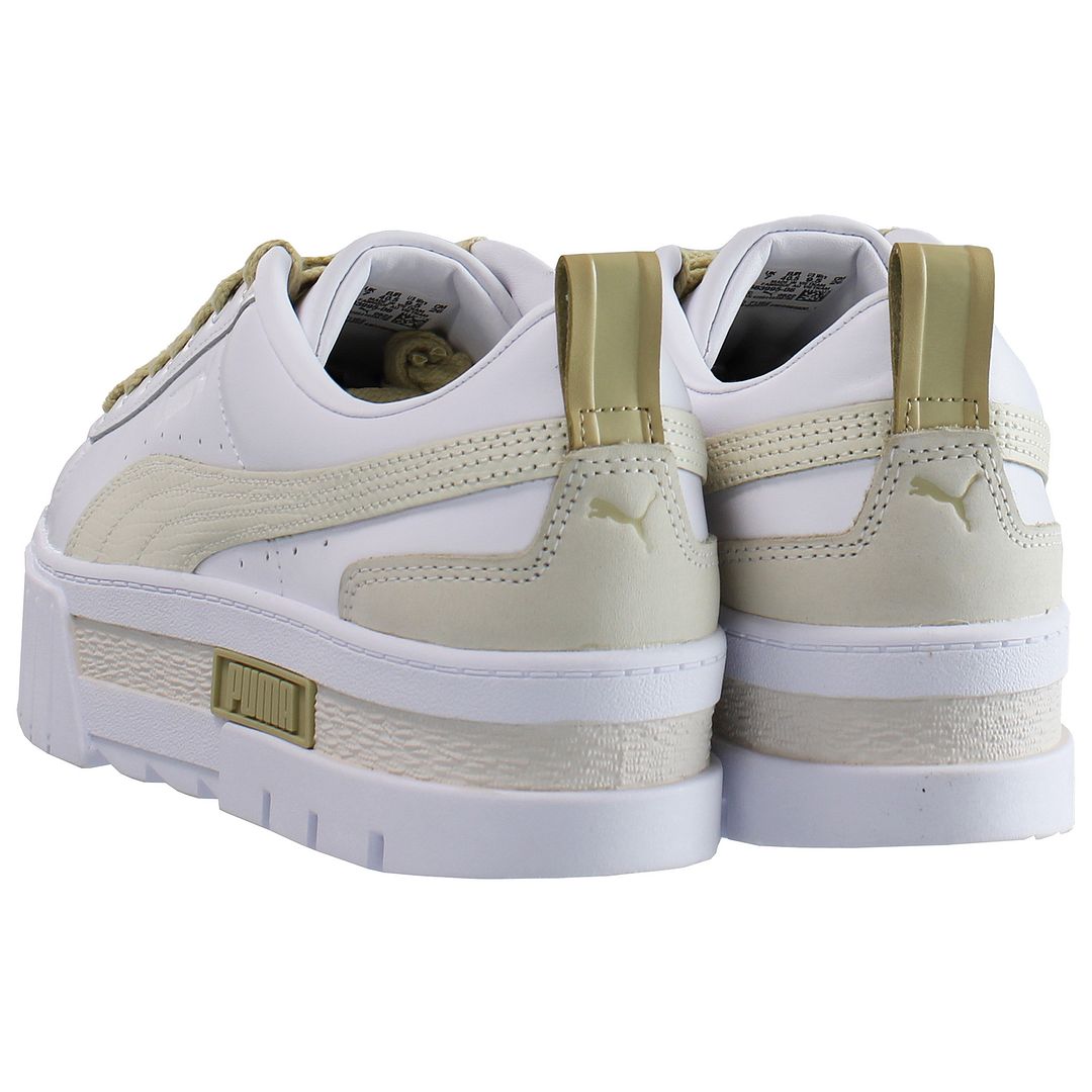 Puma Mayze Luxe White Womens Trainers