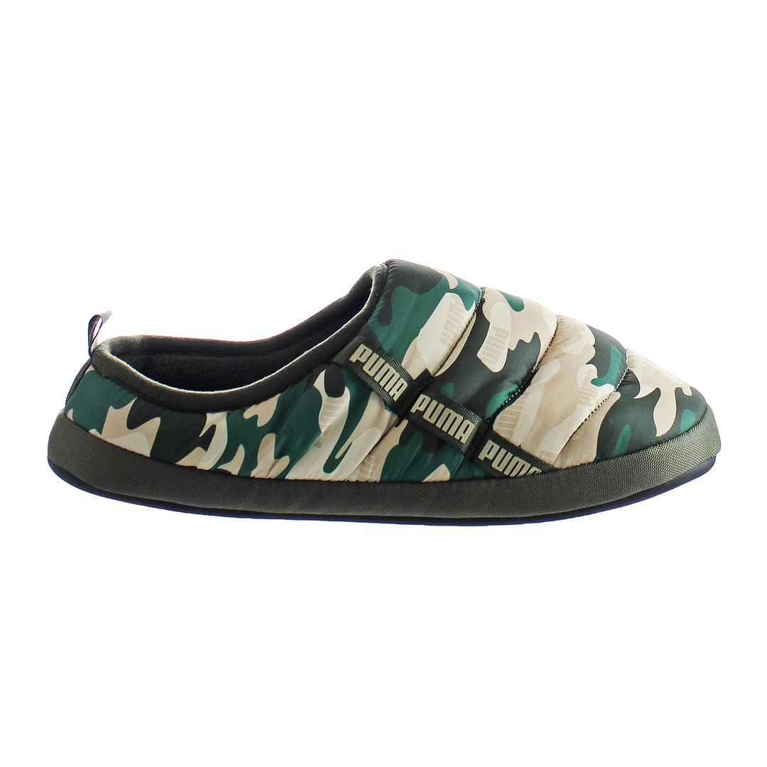 Puma Scuff Camo Green Mens Slippers