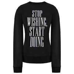 Emporio Armani Womens Black Sweater