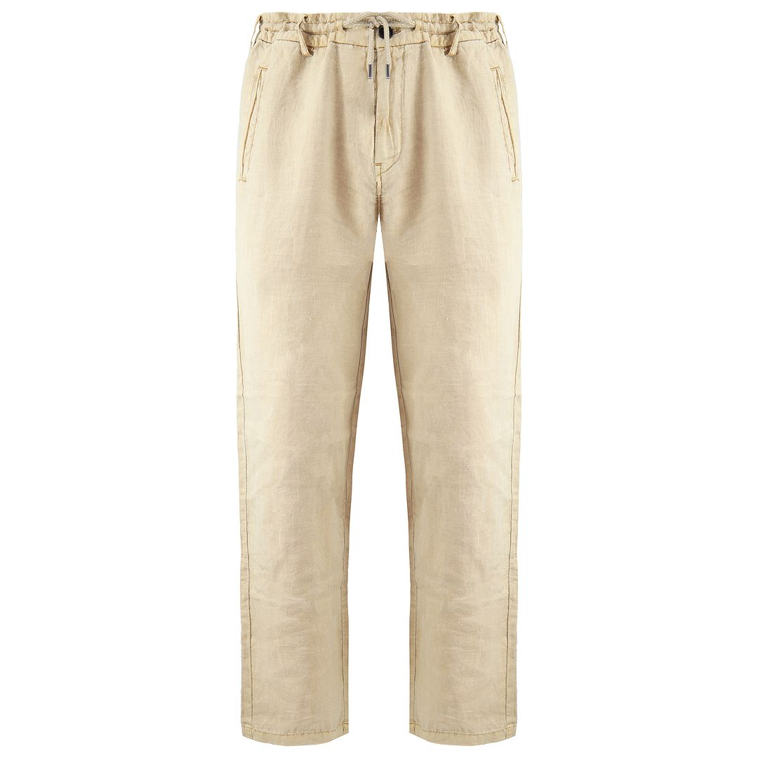 Armani Jeans Mens Beige Trousers
