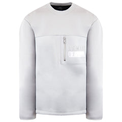 Armani Exchange Alloy Mens Light Grey Sweater