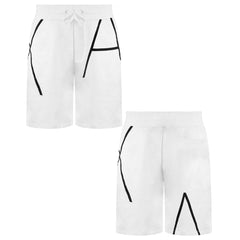 Armani Exchange Mens White Shorts