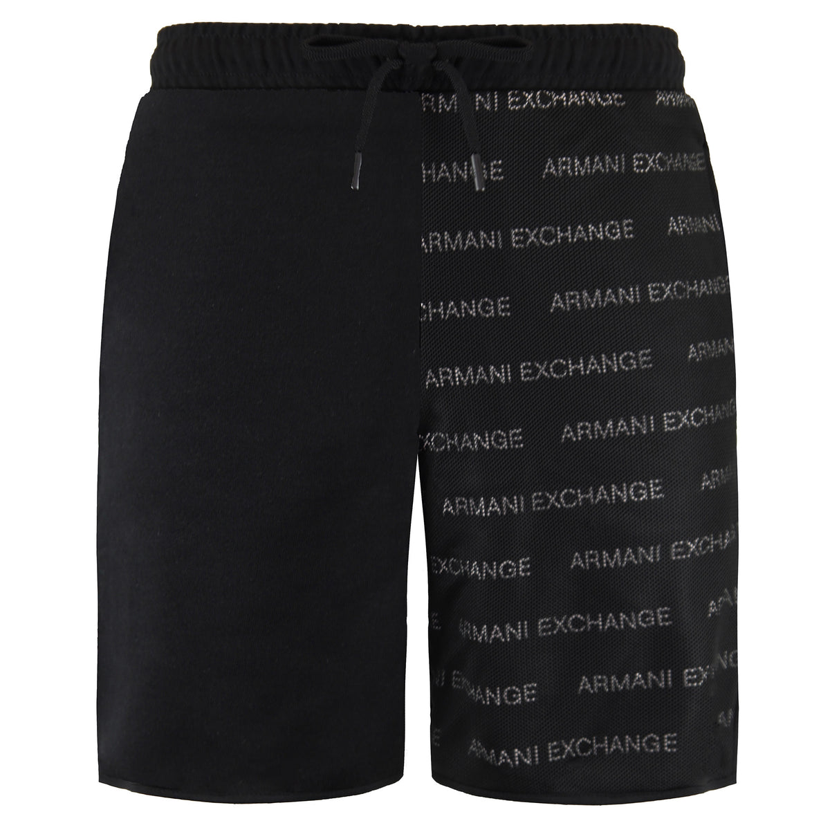 Armani Exchange Mens Black/Grey Shorts