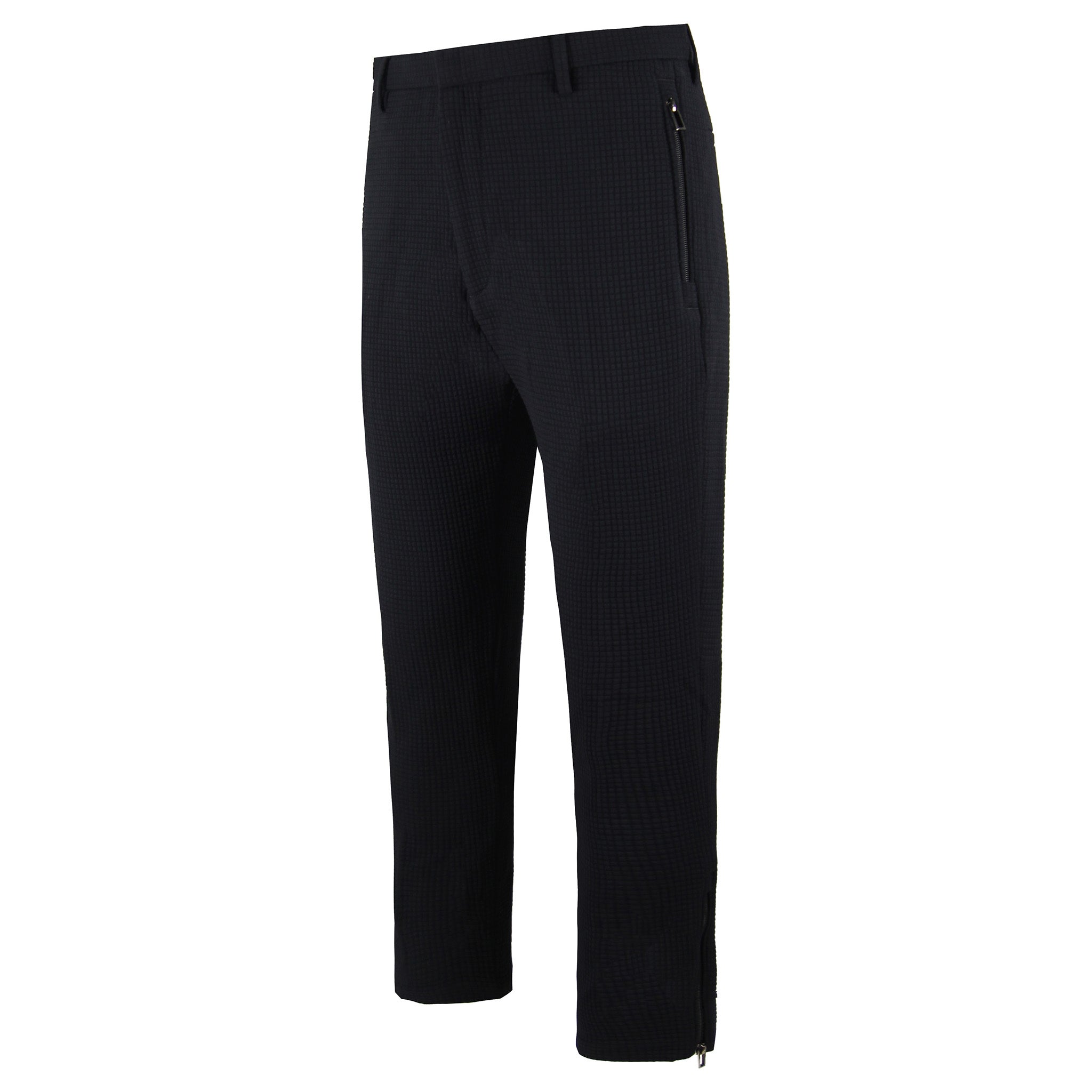 Emporio Armani Slim Fit Mens Waffle Trousers