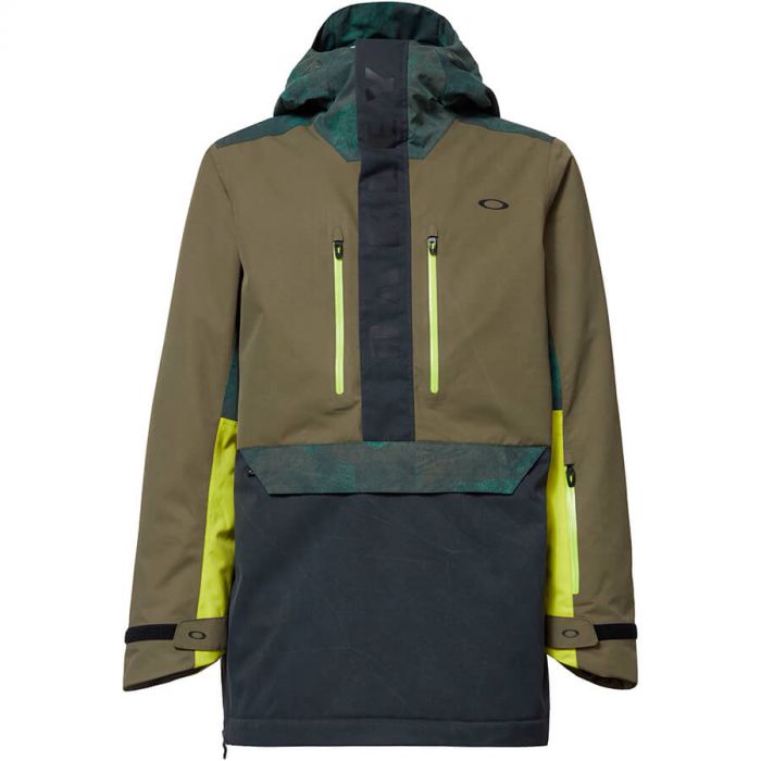 Oakley Regulator Insula 2L 10K Mens Green Anorak Jacket