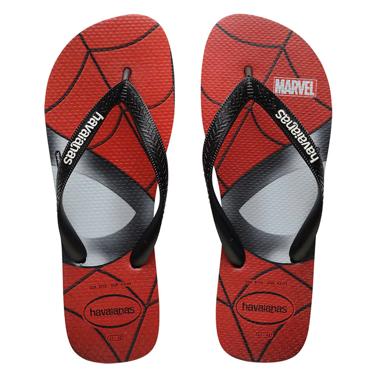 Havaianas Top Marvel Kids Red Flip-Flops