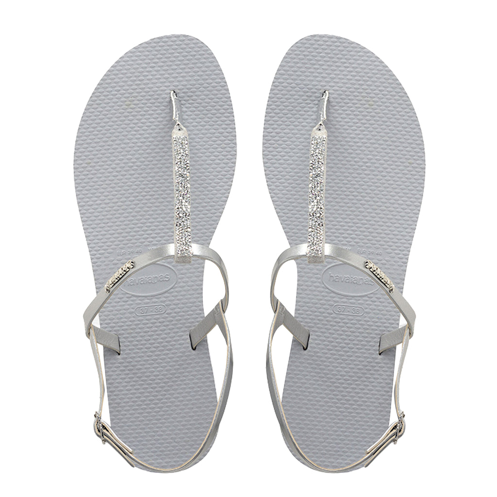 Havaianas You Riviera Crystal Womens Silver Sandals