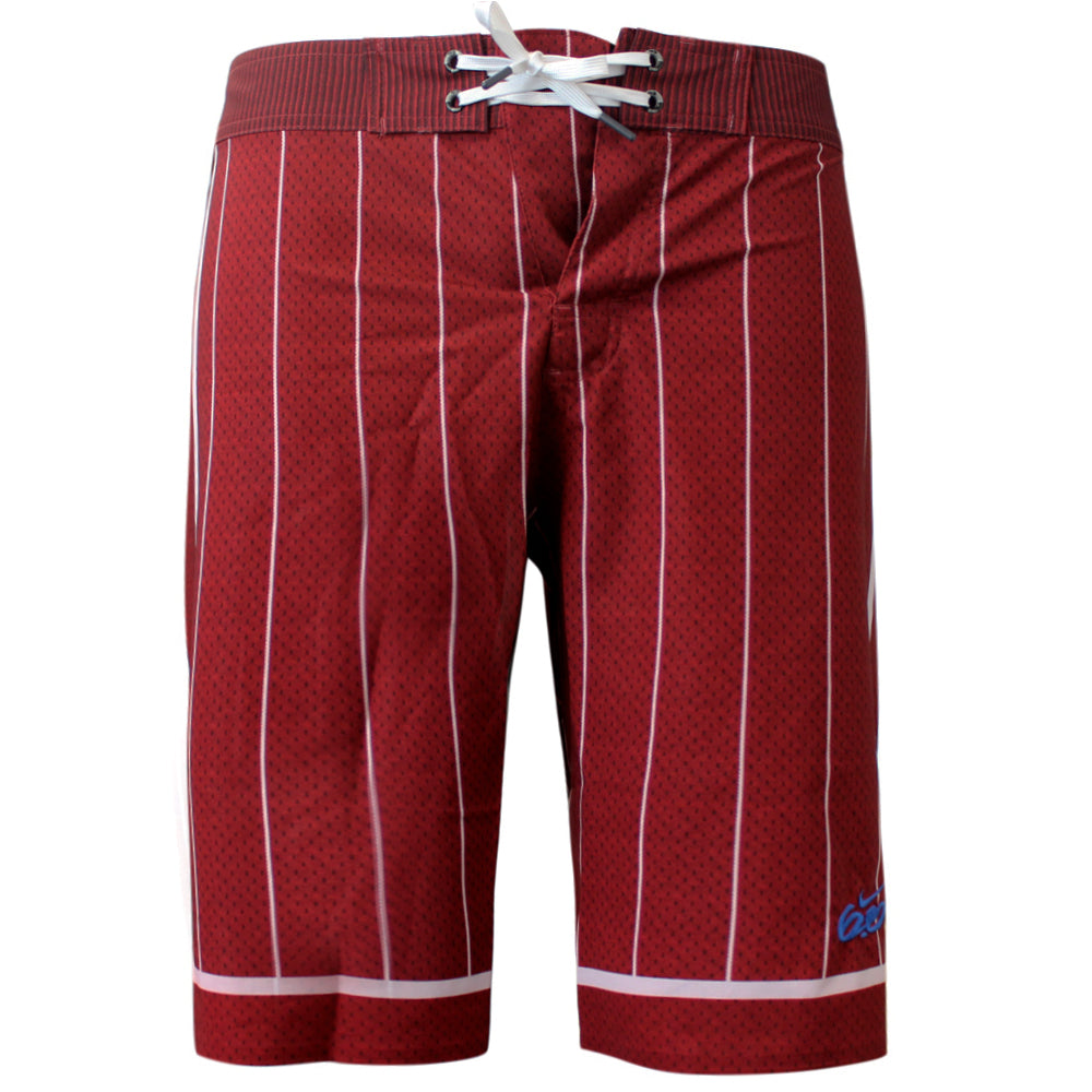 Nike Skateboarding Mens Dark Red Shorts