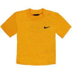 Vintage Nike Infants Yellow T-Shirt