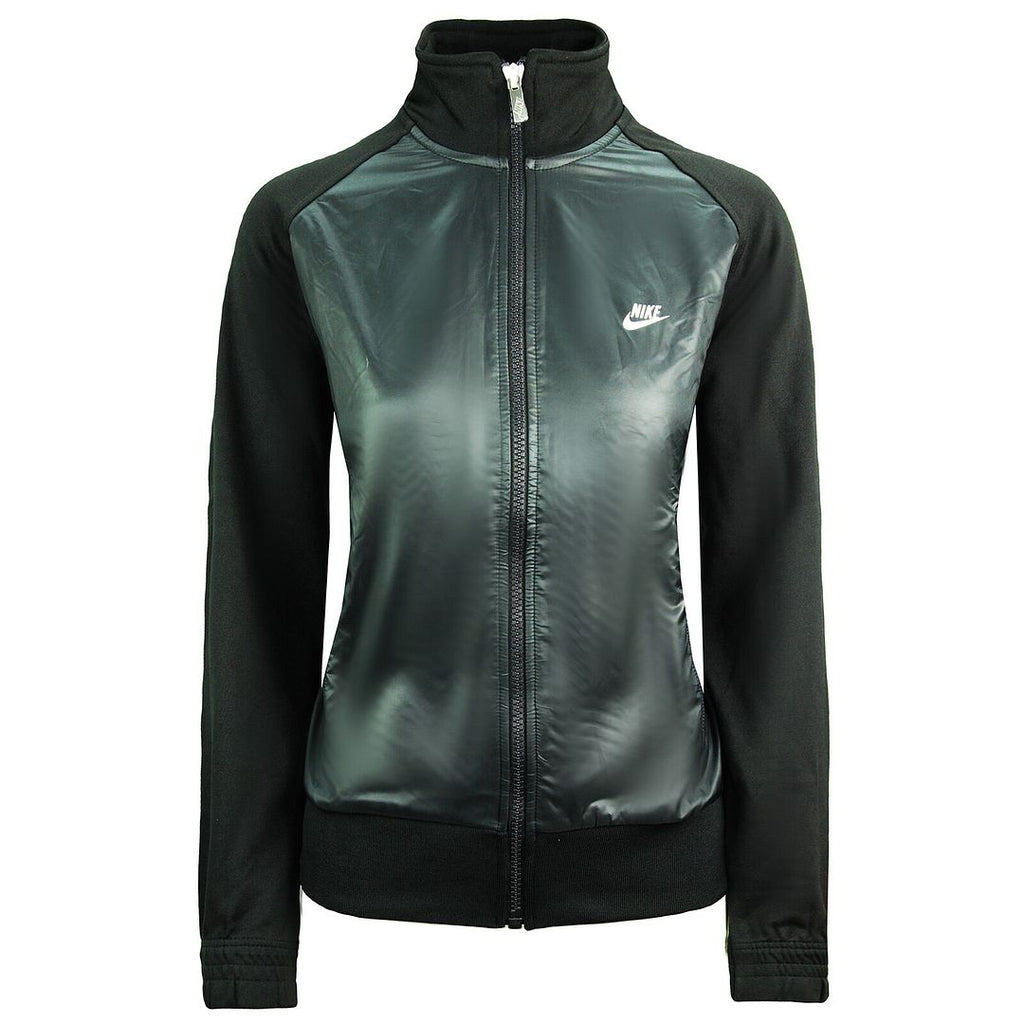 Nike Logo Womens Black Track Jacket