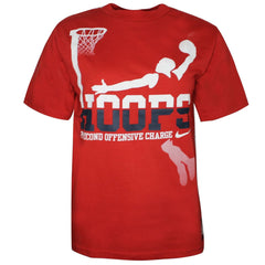 Nike "Hoops" Kids Red T-Shirt