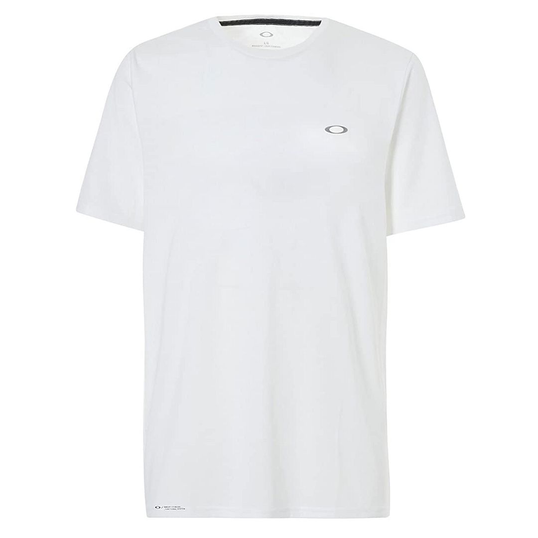 Oakley Logo Mens White T-Shirt