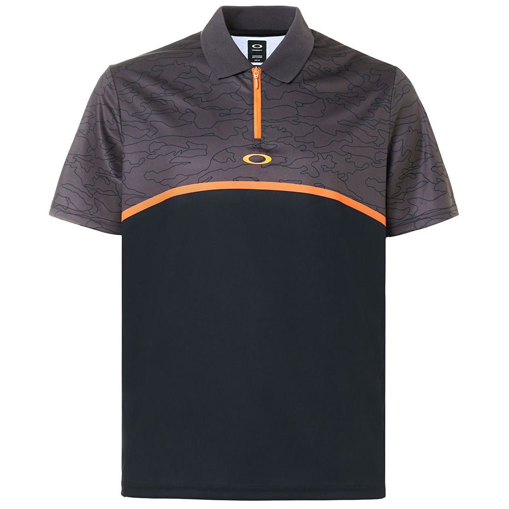 Oakley Logo Mens Black Polo Shirt