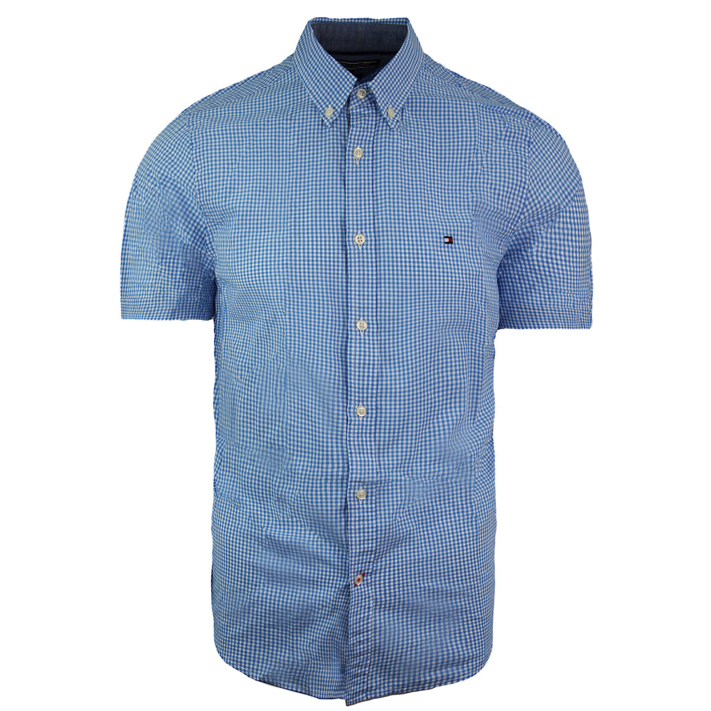 Tommy Hilfiger Berny Mens Blue Shirt