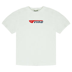 Nike Logo Kids White T-Shirt